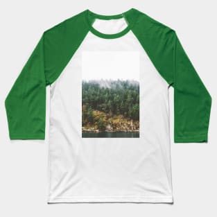 Vancouver Island Fog Baseball T-Shirt